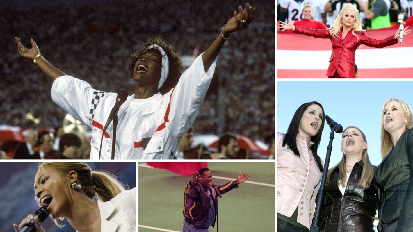 super bowl national anthems ranked