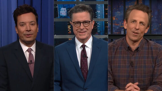 Late-Night Hosts Poke Fun at Donald Trump After Arraignment (VIDEO)