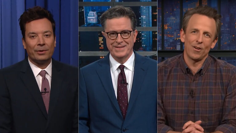 Late Night Shows Return Dates For Stephen Colbert Jimmy Fallon Jimmy Kimmel Seth Meyers