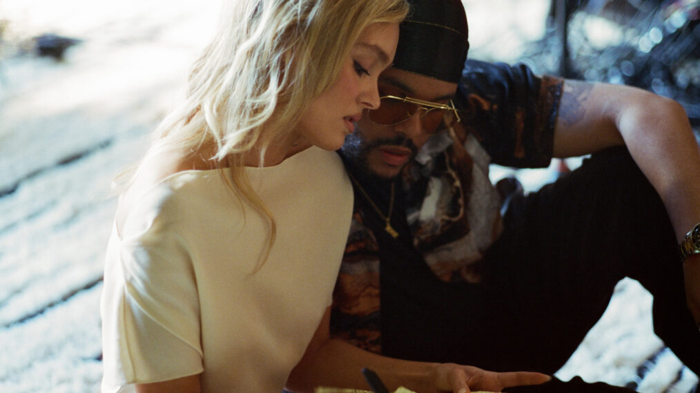 Lily-Rose Depp y The Weeknd en El ídolo