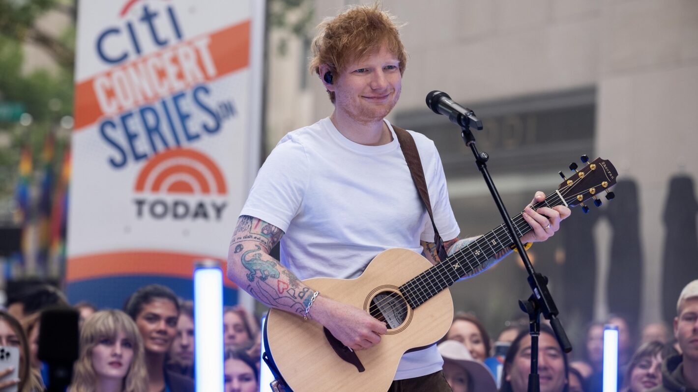 Ed Sheeran on 'Today' Behind the Scenes at Star's Citi Concert Series Show