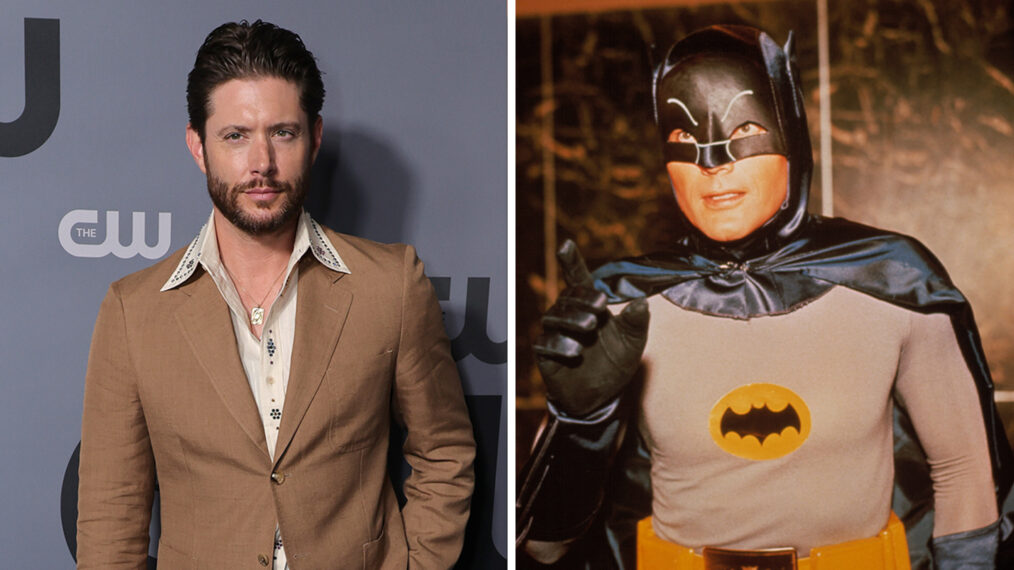 Jensen Ackles und Adam West in „Batman“