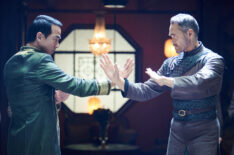 Joe Taslim and Mark Dacascos in 'Warrior' - Season 3