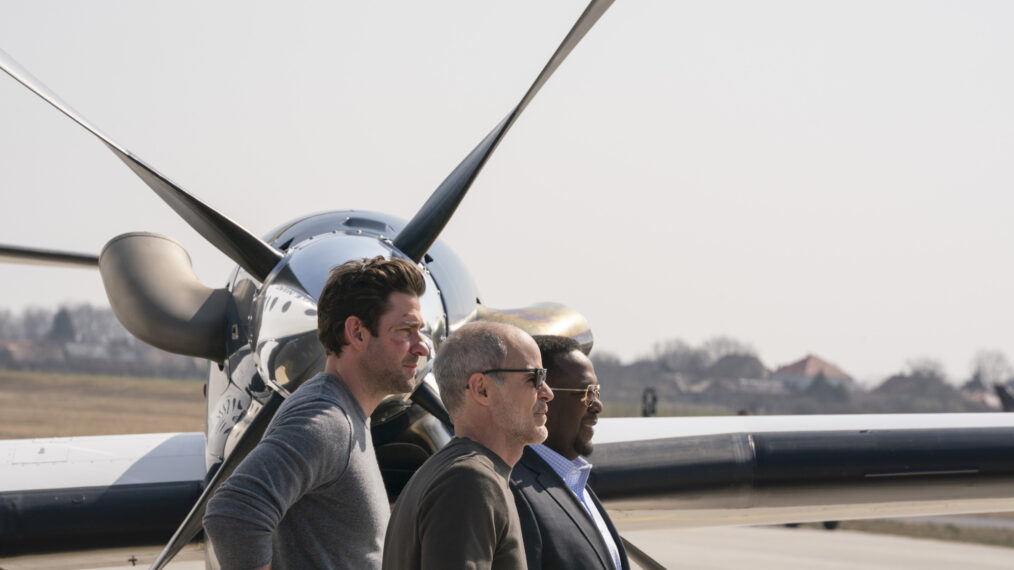 John Krasinski, Michael Kelly, and Wendell Pierce in 'Jack Ryan' Season 4