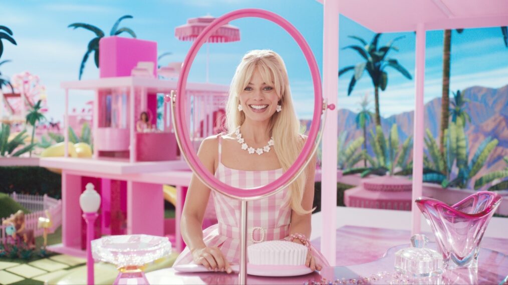 Margot Robbie as Barbie in the 'Barbie' movie