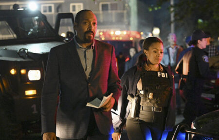 Jesse L. Martin and Maahra Hill in 'The Irrational'
