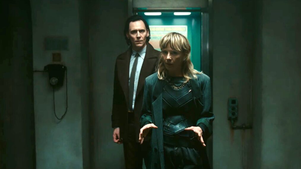 Tom Hiddleston und Sophia Di Martino in „Loki“ Staffel 2