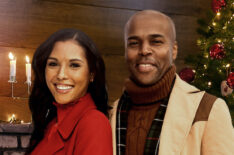 Felisha Cooper and Johnny Ramey in '12 Games of Christmas'