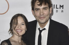 Celina Sinden and Rossif Sutherland