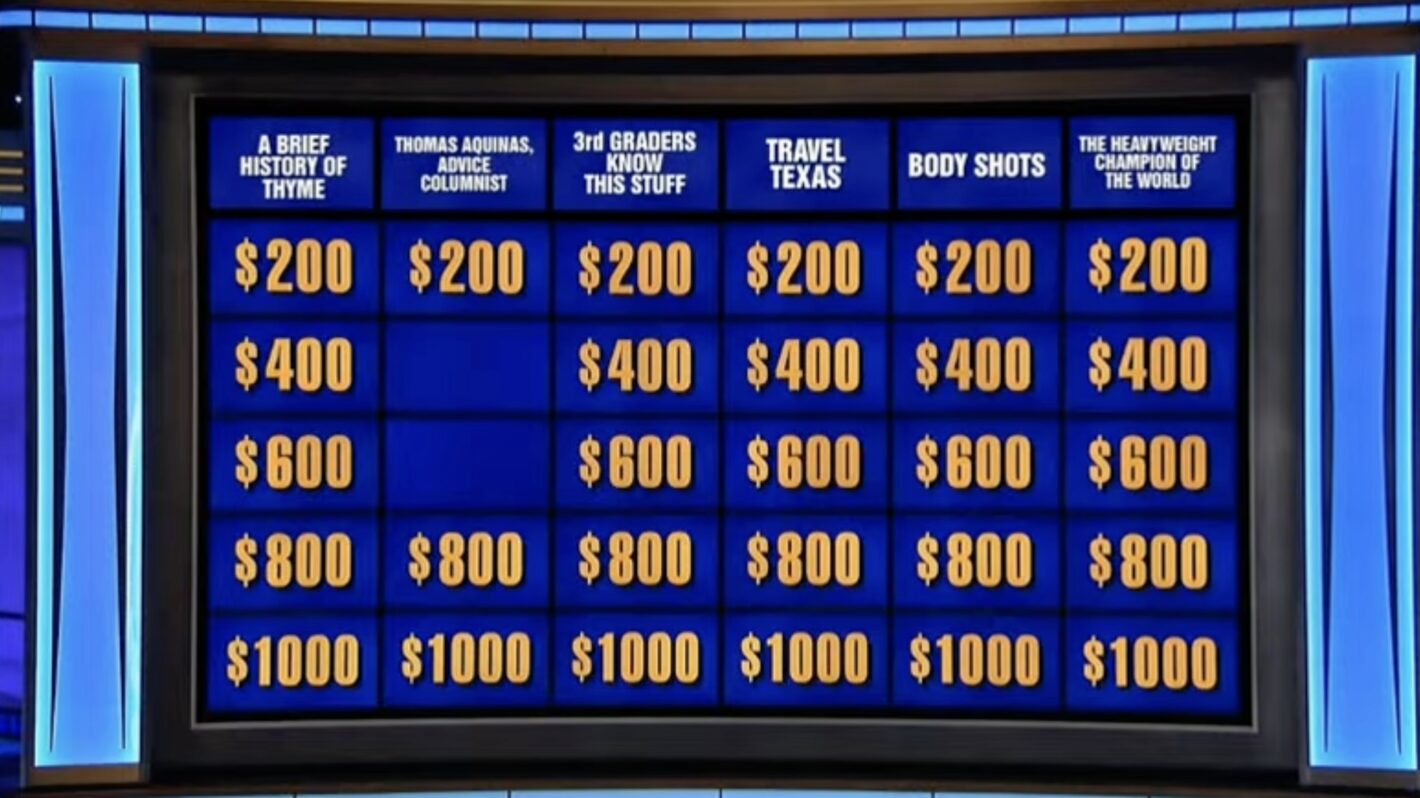 ‘Jeopardy!’ Fans Debate Change to Categories Rule