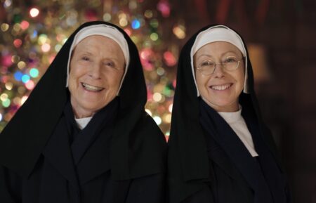 Judy Parfitt and Jenny Agutter in 'Call the Midwife Holiday Special'