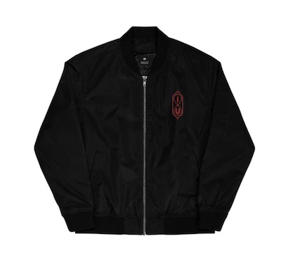 Interview With The Vampire Coffin Premium Recycled Bomber Jacket