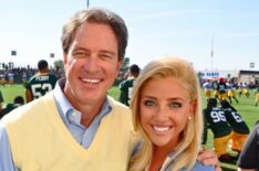 Kevin Harlan and his daughter Olivia Harlan Dekker