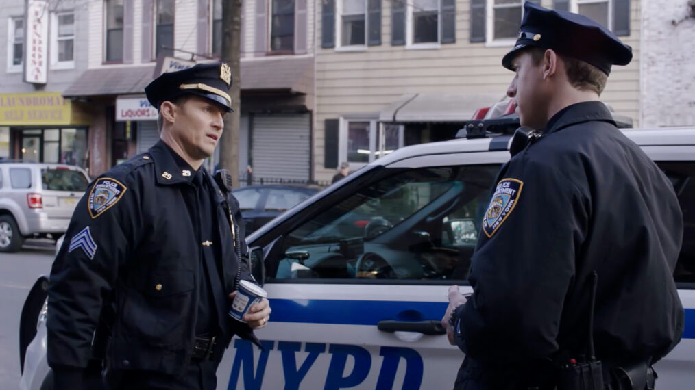 Will Estes as Jamie Reagan and Will Hocham as Joe Hill in 'Blue Bloods' Season 14 Episode 9 ' 'Two of a Kind'