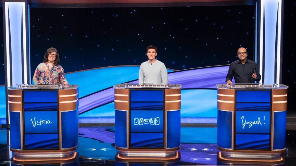 Victoria Groce, James Holzhauer, and Yogesh Raut on 'Jeopardy! Masters' Finale