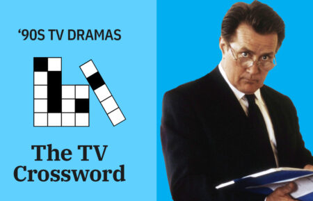 90s TV Dramas Crossword Header