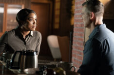 Angela Bassett as Athena and Peter Krause as Bobby in '9-1-1' Season 7 Episode 9 'Ashes, Ashes'