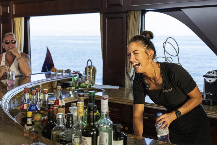 Aesha Scott in Below Deck Mediterranean - Season 9