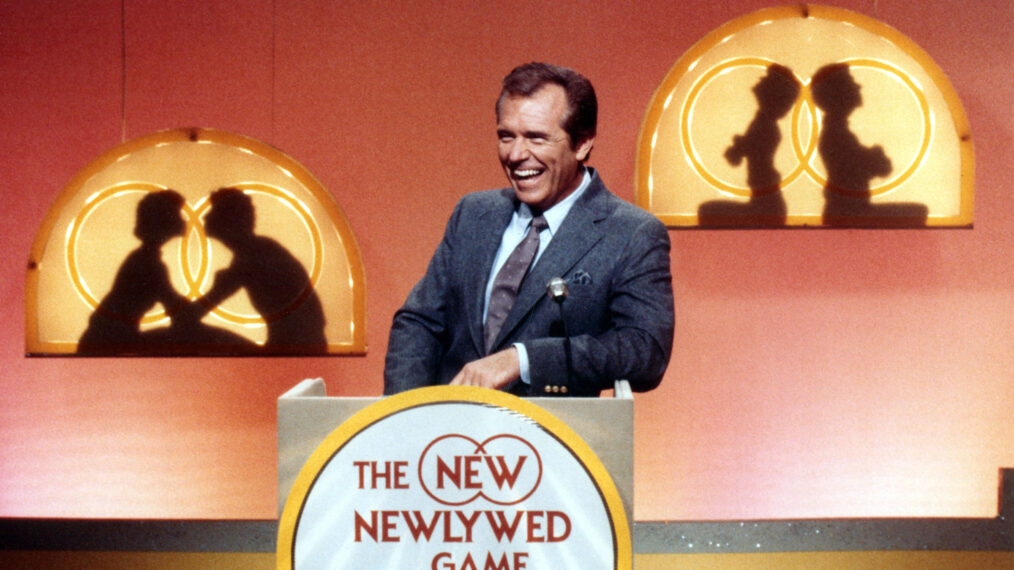 Bob Eubanks hosting The Newlywed Game