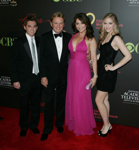 Pat Sajak, family at arrivals for 38th Annual Daytime Entertainment Emmy Awards - ARRIVALS PT 2, Hilton Hotel, Las Vegas, NV June 19, 2011