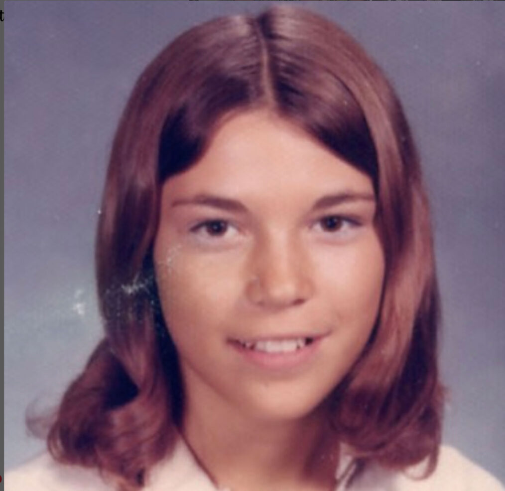 Vanna White Yearbook photo