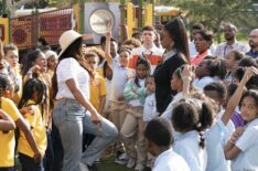 Tatyana Ali and Janelle James in 'Abbott Elementary' Season 3