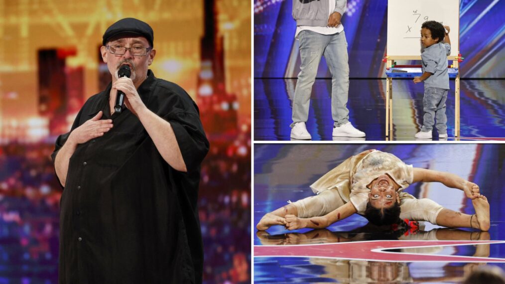 Richard Goodall, Baby Dev, and Arshiya for 'America's Got Talent' Season 19