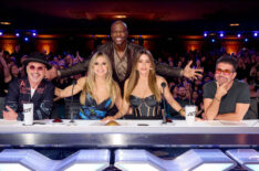 Howie Mandel, Heidi Klum, Terry Crews, Sofía Vergara, Simon Cowell in 'America's Got Talent' Season 19 Episode 1