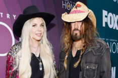 Firerose and Billy Ray Cyrus at the 16th Annual Academy of Country Music Honors at Ryman Auditorium on August 23, 2023 in Nashville, Tennessee