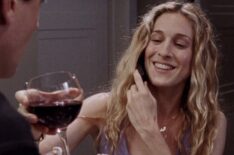Sarah Jessica Parker as Carrie Bradshaw in Season 2. Episode 8 'The Man, The Myth, The Viagra'