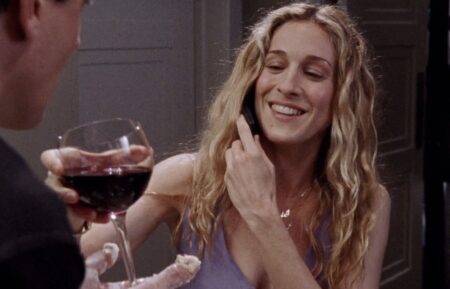 Sarah Jessica Parker as Carrie Bradshaw in Season 2. Episode 8 