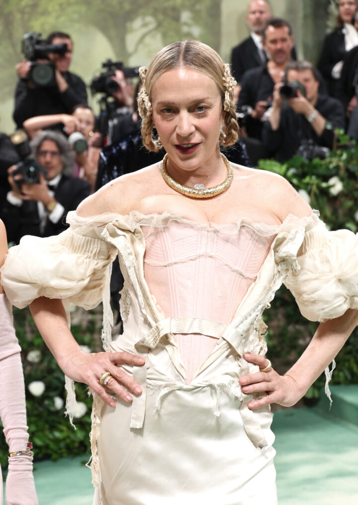 Chloë Sevigny attends The 2024 Met Gala