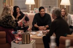 Kirsten Vangsness as Penelope Garcia, Aisha Tyler as Dr. Tara Lewis, Adam Rodriguez as Luke Alvez, Joe Mantegna as David Rossi and A.J. Cook as Jennifer ‘JJ’ Jareau in 'Criminal Minds: Evolution' Season 17 Episode 1 'Gold Star'