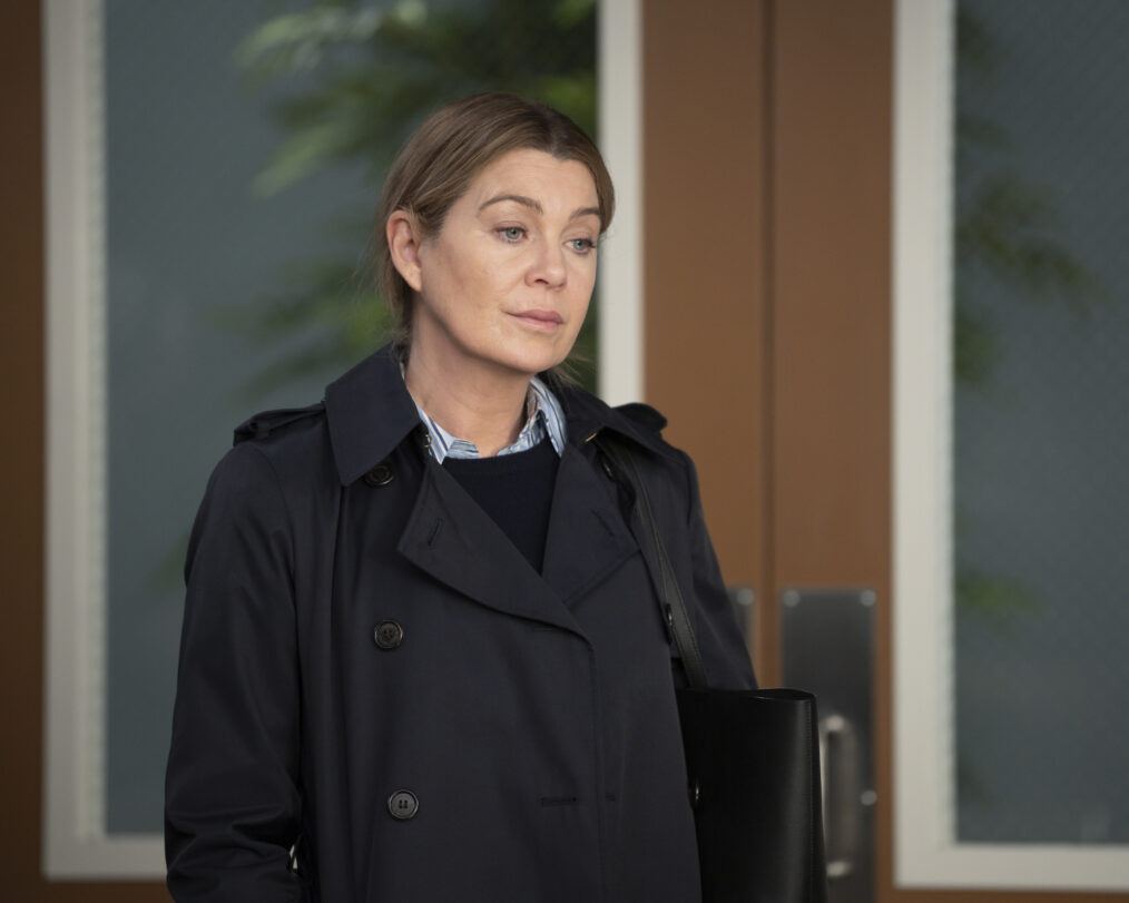 Ellen Pompeo in the 'Grey's Anatomy' Season 20 finale