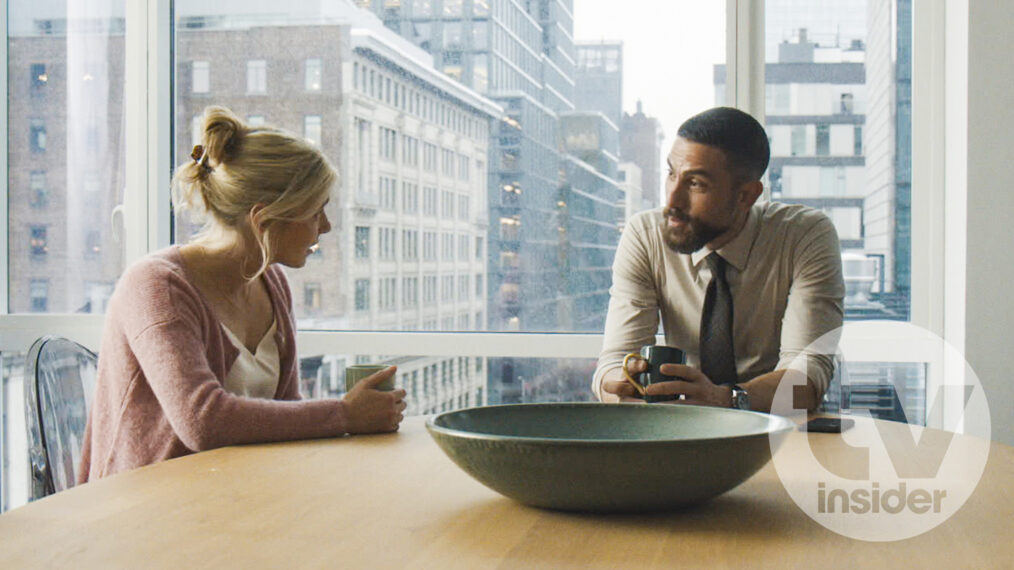 Comfort Clinton as Gemma Brooks and Zeeko Zaki as Special Agent Omar Adom ‘OA’ Zidan in 'FBI' Season 6 Episode 11 - 'No One Left Behind'