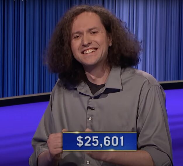 New champion Grant DeYoung on Jeopardy!