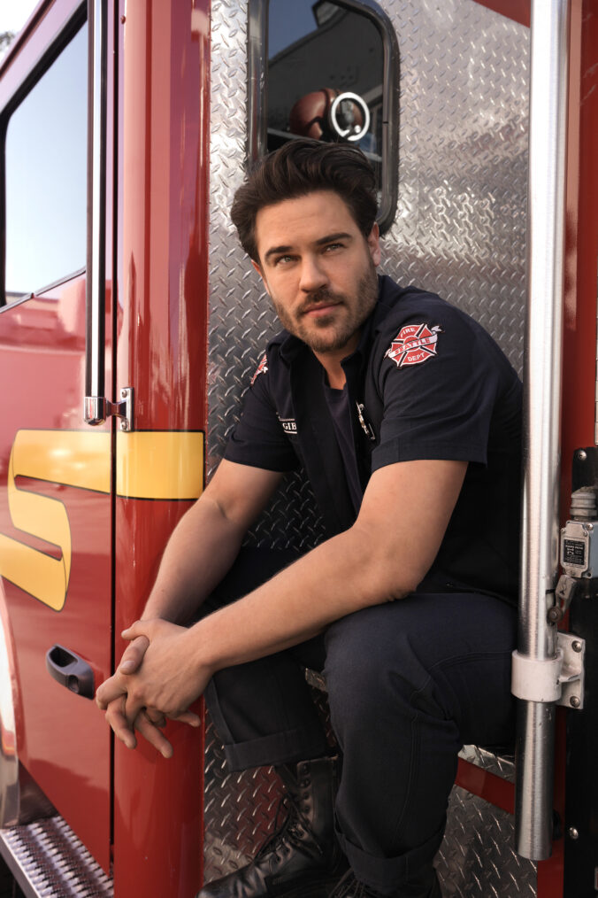 Grey Damon as Jack on 'Station 19'