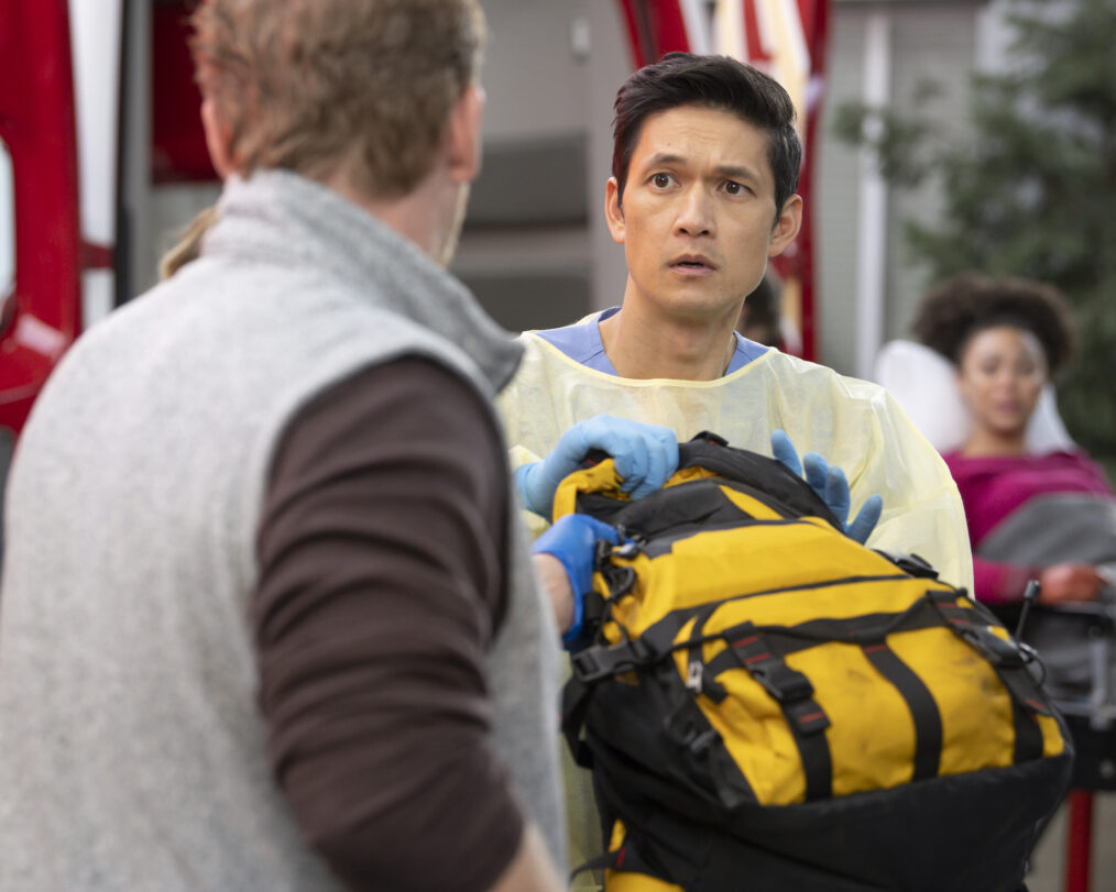 Harry Shum Jr. as Blue in 'Grey's Anatomy' Season 20