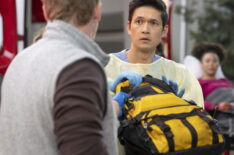 Harry Shum Jr. as Blue in 'Grey's Anatomy' Season 20