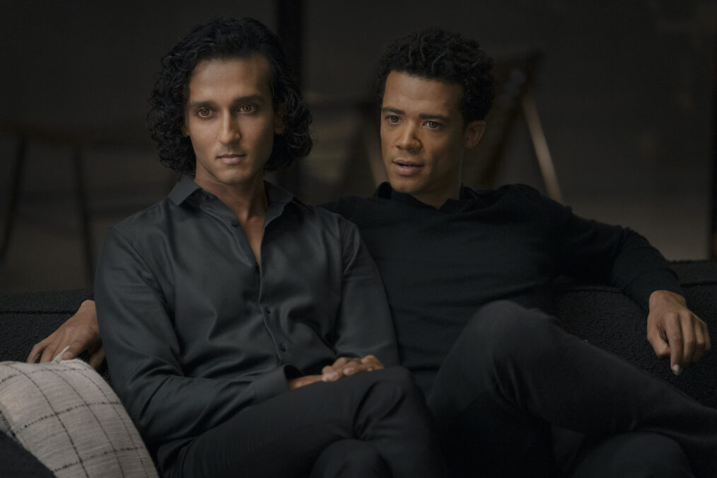 Assad Zaman as Armand, Jacob Anderson as Louis de Pointe du Lac in 'Interview With the Vampire' Season 2