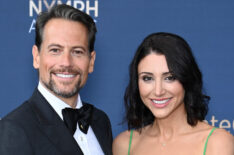 Ioan Gruffudd and Bianca Wallace attend the closing ceremony during the 61st Monte Carlo TV Festival on June 21, 2022 in Monte-Carlo, Monaco.