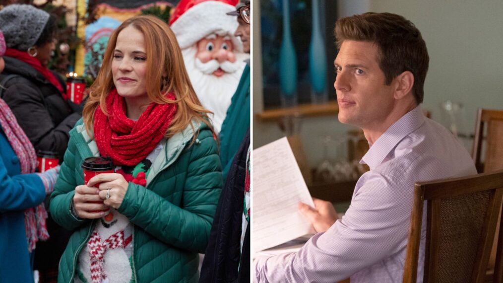 Katie LeClerc in 'Letters to Santa'; Ryan McPartlin in 'L.A.'s Finest'