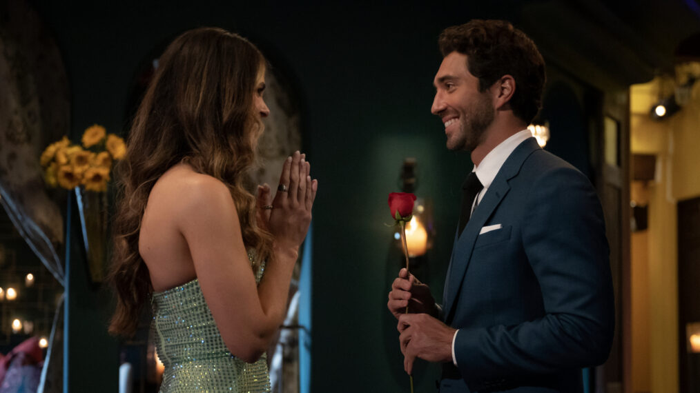 Kelsey Anderson and Joey Graziadei on 'The Bachelor' Season 28