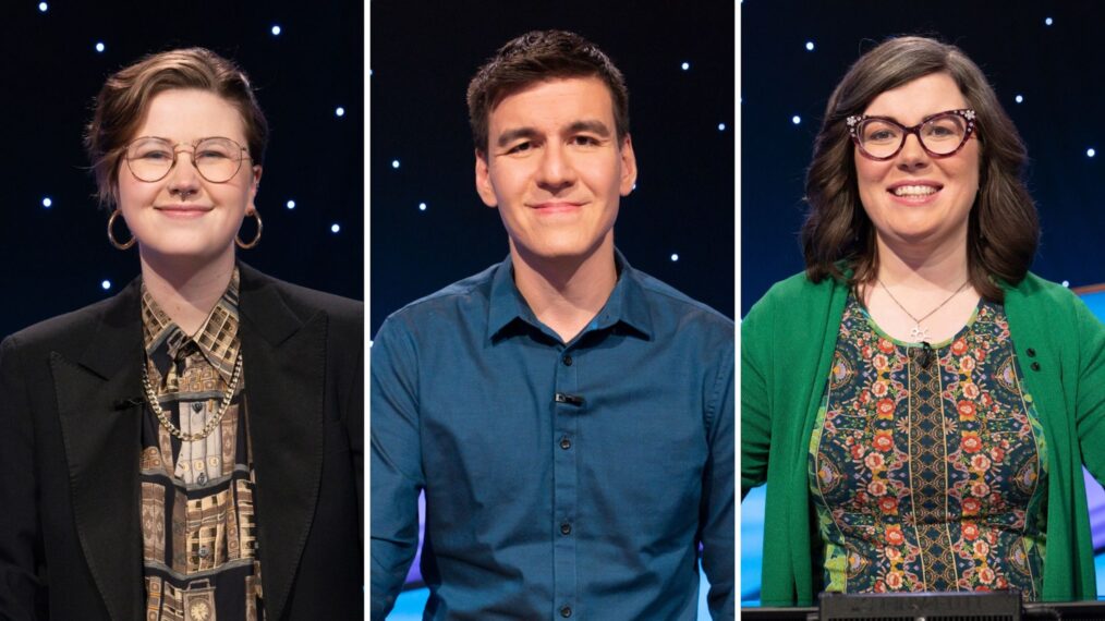 Mattea Roach, James Holzhauer, and Victoria Groce on Jeopardy! Masters