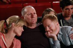 Julie Bowen, Ed O'Neill, and Jesse Tyler Ferguson in 'Modern Family'