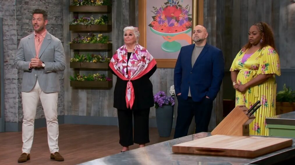 Spring Baking Championship judges and host