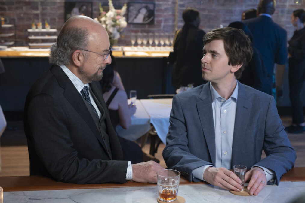 Richard Schiff and Freddie Highmore in 'The Good Doctor' Season 7 Episode 9