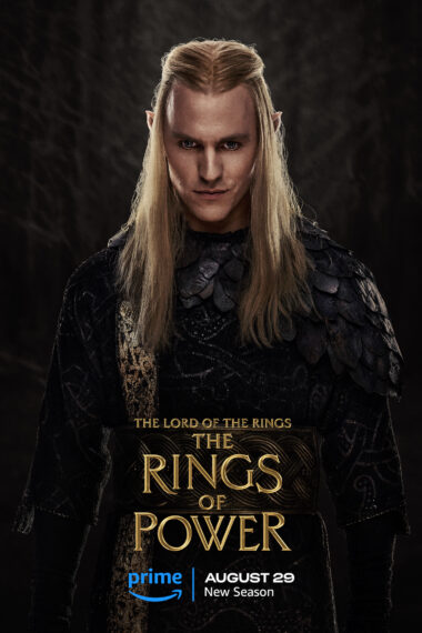 Charlie Vickers as Sauron in 'The Lord of the Rings: The Rings of Power' Season 2 key art