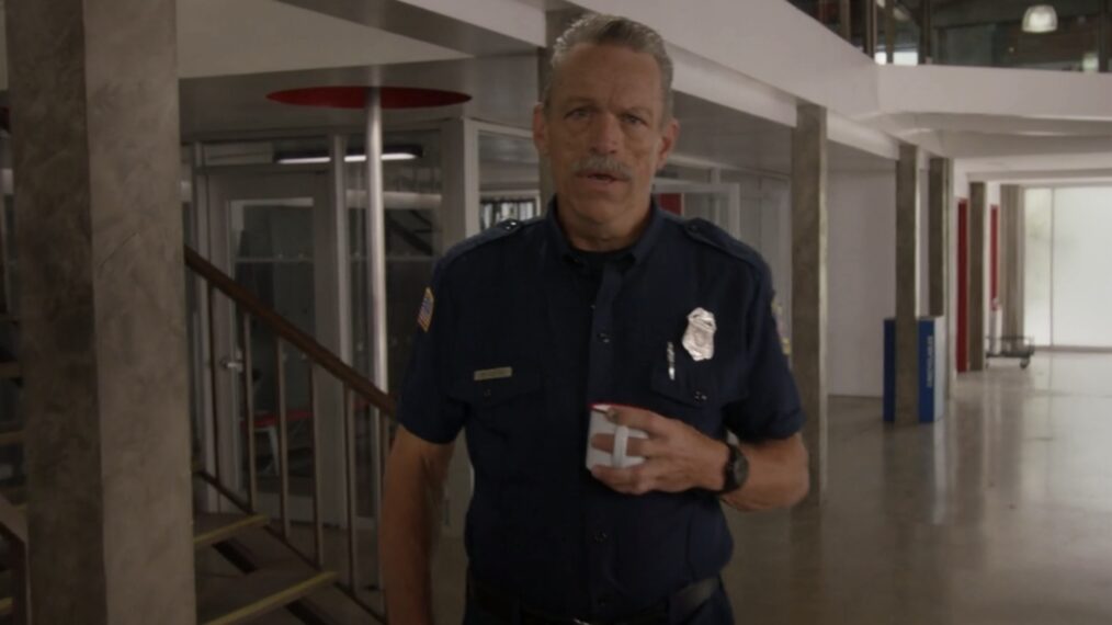 Brian Thompson as Gerrard in '9-1-1' Season 7 Finale 