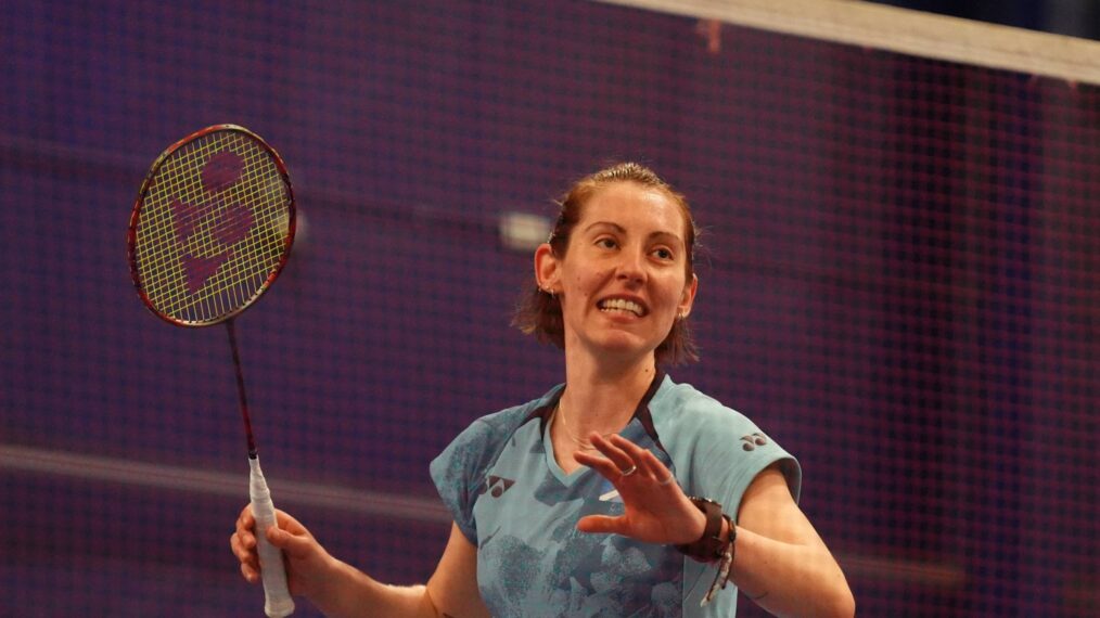 Team GB's Kirsty Gilmour during the Team GB Paris 2024 Badminton team announcement at the Sir Craig Reedie Badminton Centre in Glasgow, Scotland. Picture date: Wednesday May 15, 2024. (Photo by Andrew Milligan/PA Images via Getty Images)